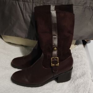 Covington Brown Leather Women's Boots